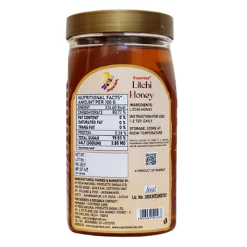 Pure Litchi Honey - Sweet & Aromatic | Super Bee