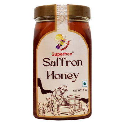 Saffron Honey - Premium, Aromatic & Healthy | Super Bee